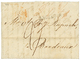 3ème Occupation Anglaise : 1814 (1er Janvier) ANGLETERRE + "ACHEMINEE DUBUISSON" Au Verso Sur Lettre De POINTE A PITRE P - Altri - America