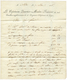 3éme Occupation ANGLAISE : 1815 (7 Mars) "SERVICE MILITAIRE" Manuscrit Sur Lettre Avec Entête Imprimé Pour Un Militaire - Altri - America