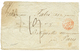 "CAPESTERRE Manucrit" : 1840 "CAPESTERRE" Manuscrit (NON SIGNALE) + OUTRE-MER LE HAVRE Sur Enveloppe(pd) Taxée Pour PARI - Altri - America