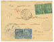 1893 CG 5c(x2) + 15c(x2) Obl. CORRESP. MILITAIRE KOTONOU BENIN Sur Env. RECOM. Pour L'ALGERIE. TB. - Altri & Non Classificati