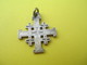 Médaille Religieuse Ancienne /Croix De Jérusalem /Début XXéme Siécle               CAN537 - Religion & Esotérisme