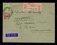 Gc2889 FULDA LAND Germany Reg. Cover 1935  Portugal Funchal Madeira Island Mailed 1935 Rhon - Funchal