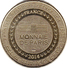 03 ALLIER DOMPIERRE SUR BESBRE LE PAL LE LOUP MÉDAILLE TOURISTIQUE MONNAIE DE PARIS 2014 JETON MEDALS TOKENS COINS - 2014