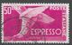 Italy 1951. Scott #E24 (U) Winged Foot - Poste Exprèsse/pneumatique