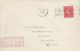 GB KGVI Cover Postmarked 28 Jan 1952 Delayed By Posting In London Letter Box - Covers & Documents