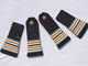 LOT EPAULETTES MARINE NATIONALE OFFICIER EN CHEF DES EQUIPAGES De LA FLOTTE - Uniformes