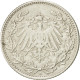 Monnaie, GERMANY - EMPIRE, 1/2 Mark, 1912, Munich, TTB+, Argent, KM:17 - 1/2 Mark