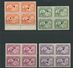 VENEZUELA 1948 COLUMBUS AMERICA BLOCKS 450 YEARS WATERLOW SPECIMENS - Venezuela