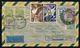 BRAZIL 1957 EXHIBITION ISRAEL STAMPS - Other & Unclassified