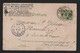 LUXEMBOURG BICYCLE POSTCARD 1905 - Differdange