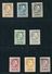 AUSTRIA 1878 EMPEROR TELEGRAPH SPECIMENS - Unused Stamps