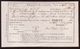 LIECHTENSTEIN TRAVELLING POST OFFICE RECEIPT 1853 - ...-1912 Voorlopers