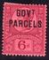 GB QV 6d GOVT PARCELS OFFICIAL OVERPRINT - Other & Unclassified