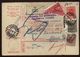 YUGOSLAVIA 1928 PARCEL CARD WITH TRIANGLE - Covers & Documents