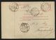 YUGOSLAVIA 1928 PARCEL CARD WITH TRIANGLE - Cartas & Documentos