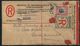 PANAMA POSTAL STATIONERY FORMULAR REGISTERED ENVELOPE BALBOA 1920 EARLY USE! - Panama