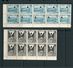 PERU 1936 AIR WATERLOW SPECIMEN SHIP RAILWAY TRAIN BLOCKS - Peru