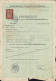 Delcampe - CZECHOSOLOVAKIA POLICE FISCALS DOCUMENTS LION - Covers & Documents