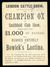 GB QVIC ADVERTISING CATTLE SHOW 1884 - Briefe U. Dokumente