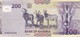 BILLETE DE NAMIBIA DE 200 DOLLARS DEL AÑO 2015 EN CALIDAD EBC (XF) (BANKNOTE) GACELA-DEER-SABLE - Namibia