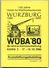 6263 - BUND - Privatpostkarte Würzburg 1980 - Gestempelt Im Ausstellungskatalog Selten! - Privatpostkarten - Gebraucht