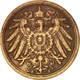 Monnaie, GERMANY - EMPIRE, Wilhelm II, 2 Pfennig, 1906, Stuttgart, TTB, Cuivre - 2 Pfennig