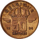 Monnaie, Belgique, Baudouin I, 50 Centimes, 1994, TTB, Bronze, KM:148.1 - 50 Centimes