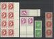 Delcampe - FRANCE - 47 SCANNS -LOT DE 876 NEUFS** SANS CHARNIERE/NEUFS* AVEC CHARNIERE/NEUFS (*) SANS GOMME - Collections