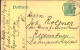 1910, Postkarte, 5 Pfg. Germania Bahnpost BERLIN - HOF - Machines à Affranchir (EMA)