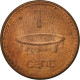 Monnaie, Fiji, Elizabeth II, Cent, 1992, TTB, Copper Plated Zinc, KM:49a - Fidschi