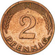 Monnaie, République Fédérale Allemande, 2 Pfennig, 1972, Munich, TTB, Copper - 2 Pfennig