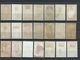 Delcampe - FRANCE  - VOIR 98 SCANNS - COLLECTION DE 1748 TIMBRES NEUFS* AVEC CHARNIERE OU GOMME ALTEREE/OBLITERES - Collections