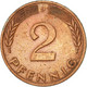 Monnaie, République Fédérale Allemande, 2 Pfennig, 1977, Munich, TTB, Copper - 2 Pfennig