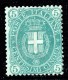 1889  5 Cent. Stemma Verde Minto Scurro  Sass 44b *  MH - Nuevos