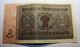 Bankntes,Banknote, Germany,2 Mark,Rentenmark, 1937 Year - Andere & Zonder Classificatie