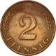 Monnaie, République Fédérale Allemande, 2 Pfennig, 1959, Munich, TTB, Bronze - 2 Pfennig