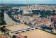 BEZIERS VUE AERIENNE SUR LES PONTS ET LA CATHEDRALE - Beziers