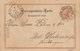 Czech Republic Vorläufer (Austria) Postal Stationery Ganzsache Entier MÄHR. OSTRAU 1893 METZENSEIFEN Ungarn (2 Scans) - Ansichtskarten