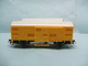 Jouef - Lot 2 WAGONS COUVERTS A BESTIAUX Jaunes Transport Bétail HO 1/87 - Goods Waggons (wagons)