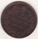 ITALIE. 2 CENTESIMI 1861 M (MILANO ) .VITTORIO EMANUELE II - 1861-1878 : Vittoro Emanuele II