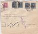 Espagne - Lettre De 1939 ° - Oblit Sevilla - Exp Vers Liège En Bemgique - Griffe Violette Sevilla 5 - Lettres & Documents