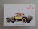 ART ADVERT CARD CLASSIC CAR CARS AUTOMOBILE ROLLS ROYCE COUPE 1930 SPAIN 1993 Z1 - Autres & Non Classés