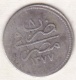 Empire Ottoman. 1 Qirsh AH 1277 Year 8. Abdul Aziz,  En Argent. KM# 250 - Egypte