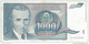 YUGOSLAVIA 1000 DINARA 1991 P-110 CIRC  [YU110circ] - Yougoslavie