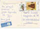 Multiple Stamp Postcard - 21 December 1992 Che&#x142;m&#x17C;a To Denmark - Covers & Documents