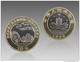 China 10 Yuan 1999. Return Of Macau. UNC. Commemorative Coins. 2PCS - China