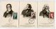 Cp - Serie Cartes Maximum 891/96 - Talleyrand Delacroix Gay Lussac Surcouf Musset Napoleon - 1950-1959