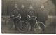 CARTE PHOTO POLICIERS AGENTS DE VILLE A VELO PARIS CPA 1907 - Police - Gendarmerie