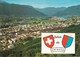 CARTOLINA - POSTCARD - SVIZZERA - TESSIN - SALUTI DA CHIASSO - PANORAMA VERSO IL LAGO DI COMO - Chiasso