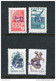 1992 Ukraine Local Post; BRODY  Numeral Overprints On Small USSR Definitive Mint Not Hinged Set Of 4 Stamps - Ukraine